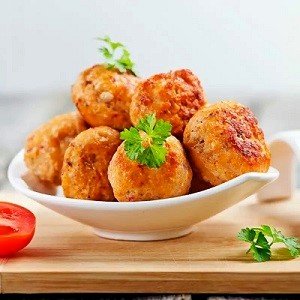 crispy chicken meatball